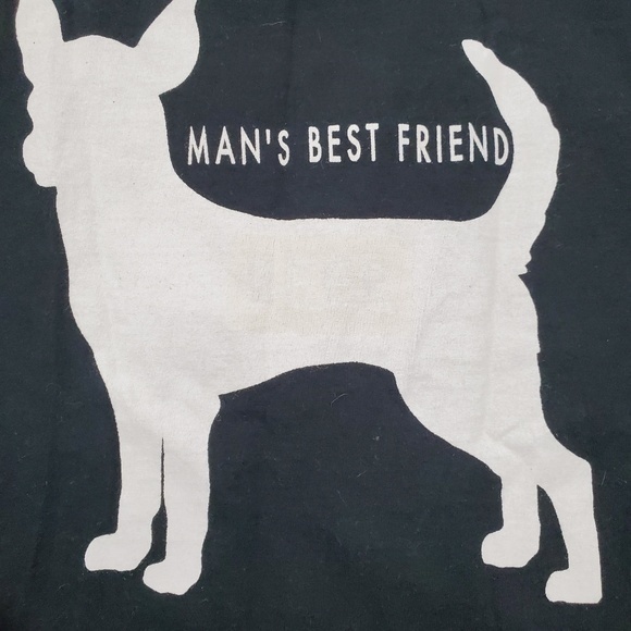 Solar Flare Tee Shirt L Mans Best Friend Dog Beer - Picture 4 of 6